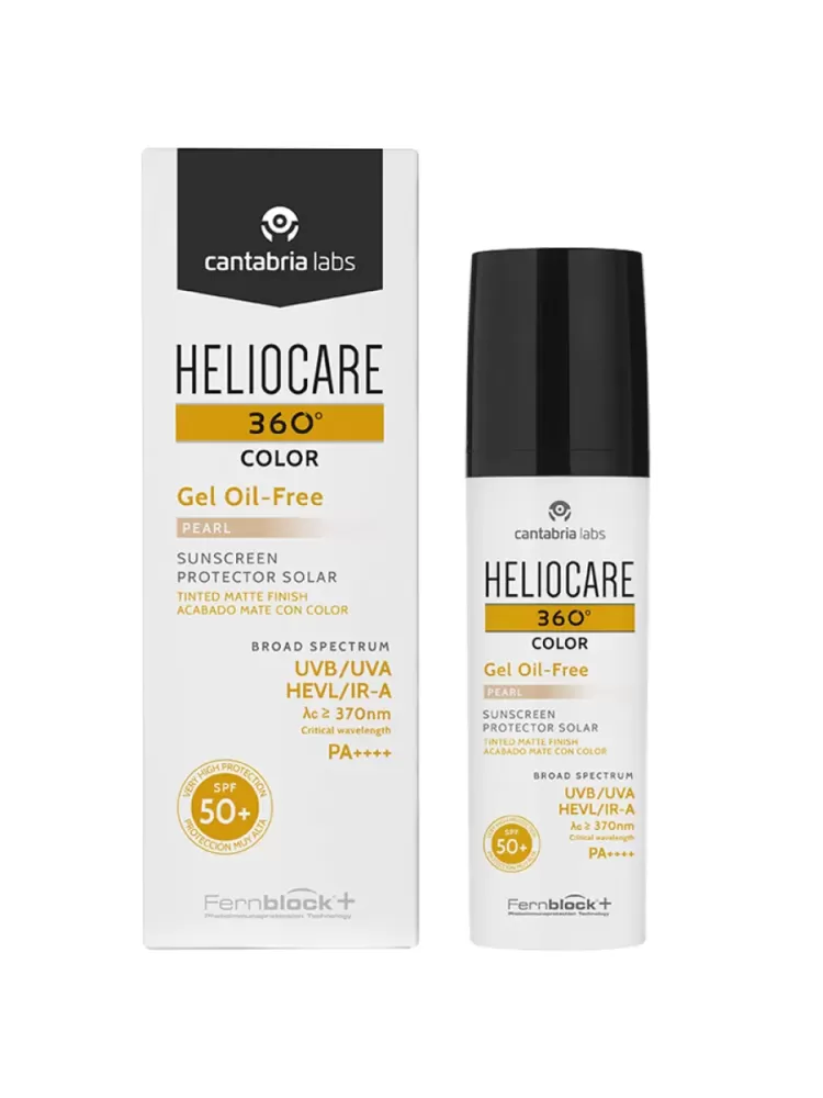 HELIOCARE COLOR GEL OIL-FREE SPF50 (Pearl) – Тональный солнцезащитный гель с SPF 50