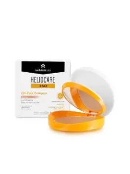 НELIOCARE 360 OIL-FREE COMPACT SPF 50 SUNSCREEN BEIGE – Крем-пудра компактная с SPF 50 для жирной и комбинированной кожи (нат.)