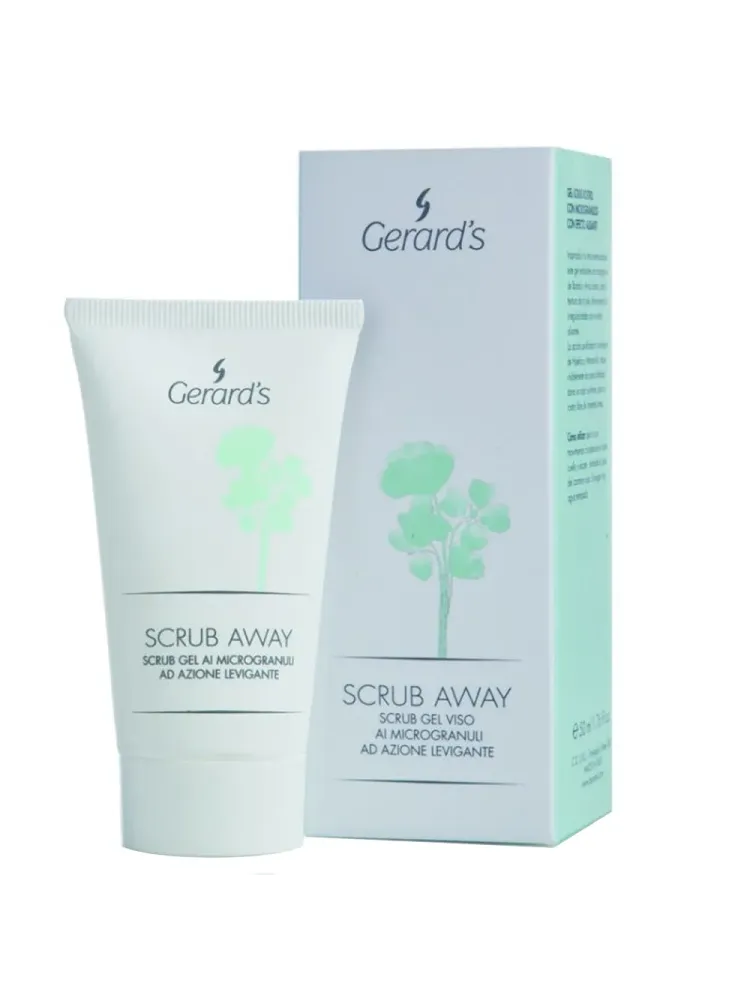 GERARD’S SCRUB AWAY – Выравнивающий гель-скраб  для лица с микрогранулами