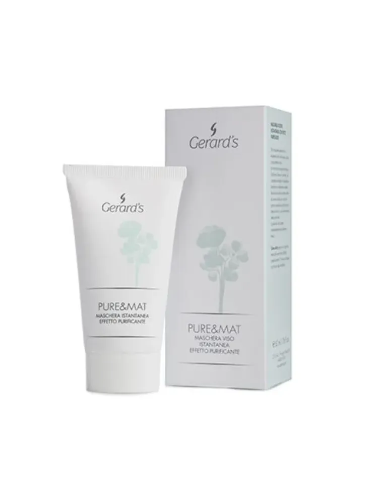 GERARD’S PURE & MAT MASK – Мгновенно очищающая маска для лица