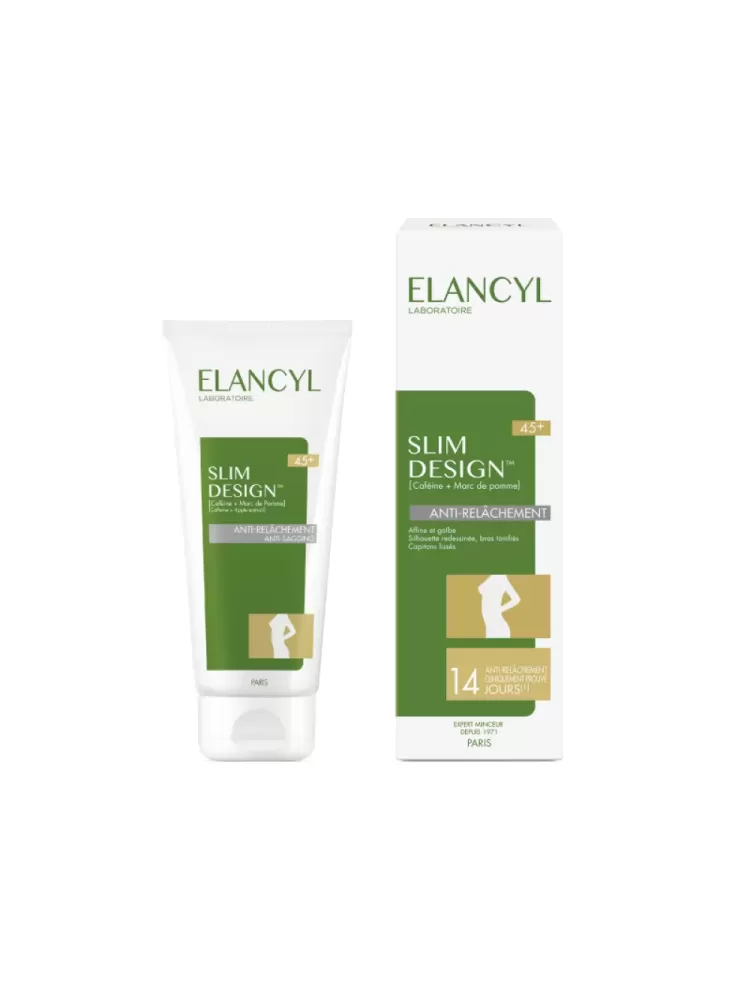 ELANCYL SLIM DESIGN 45+ – Комплексный анти-эйдж крем для тела
